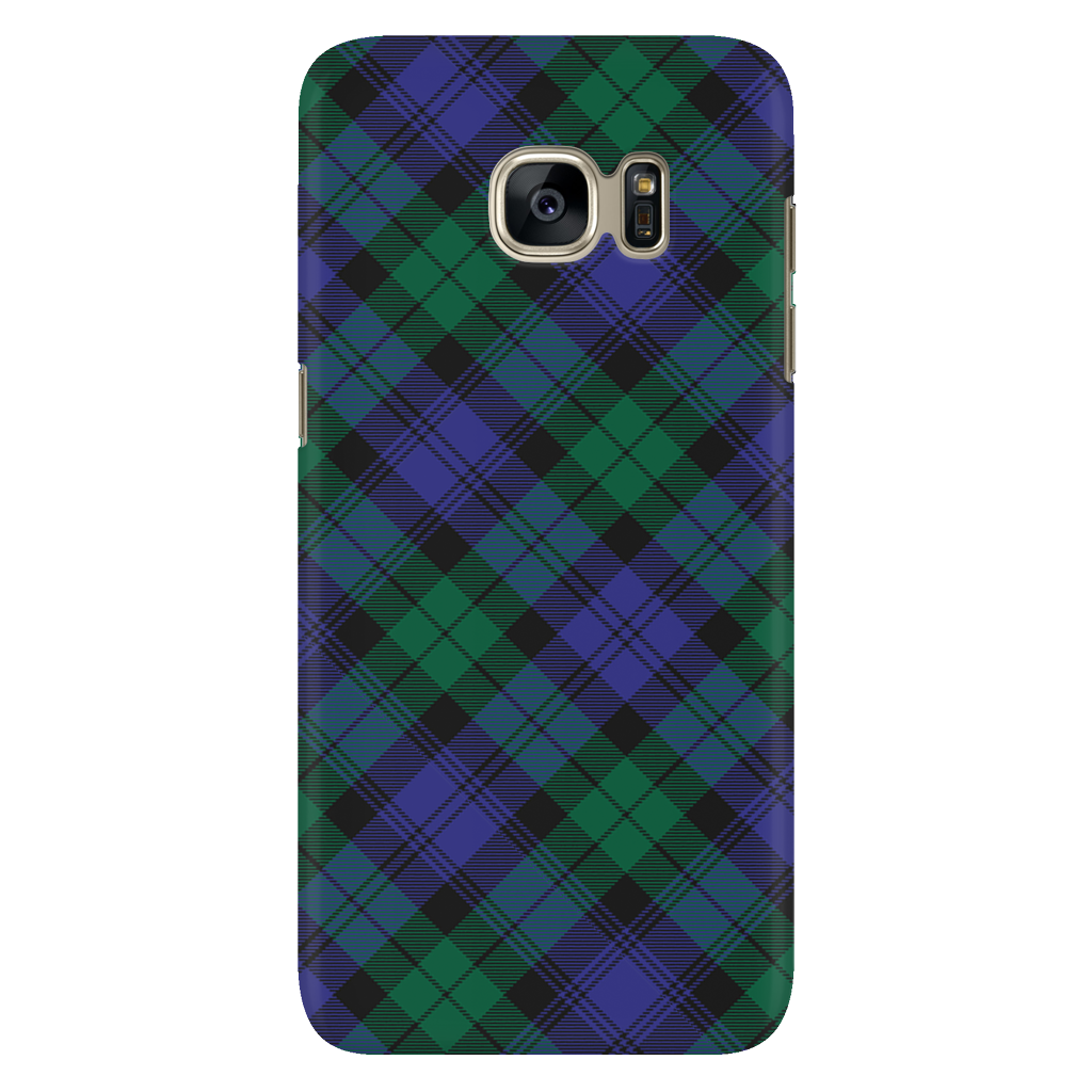 Blackwatch Modern Christmas Scottish Plaid Tartan Phone Case - shirtskishirt