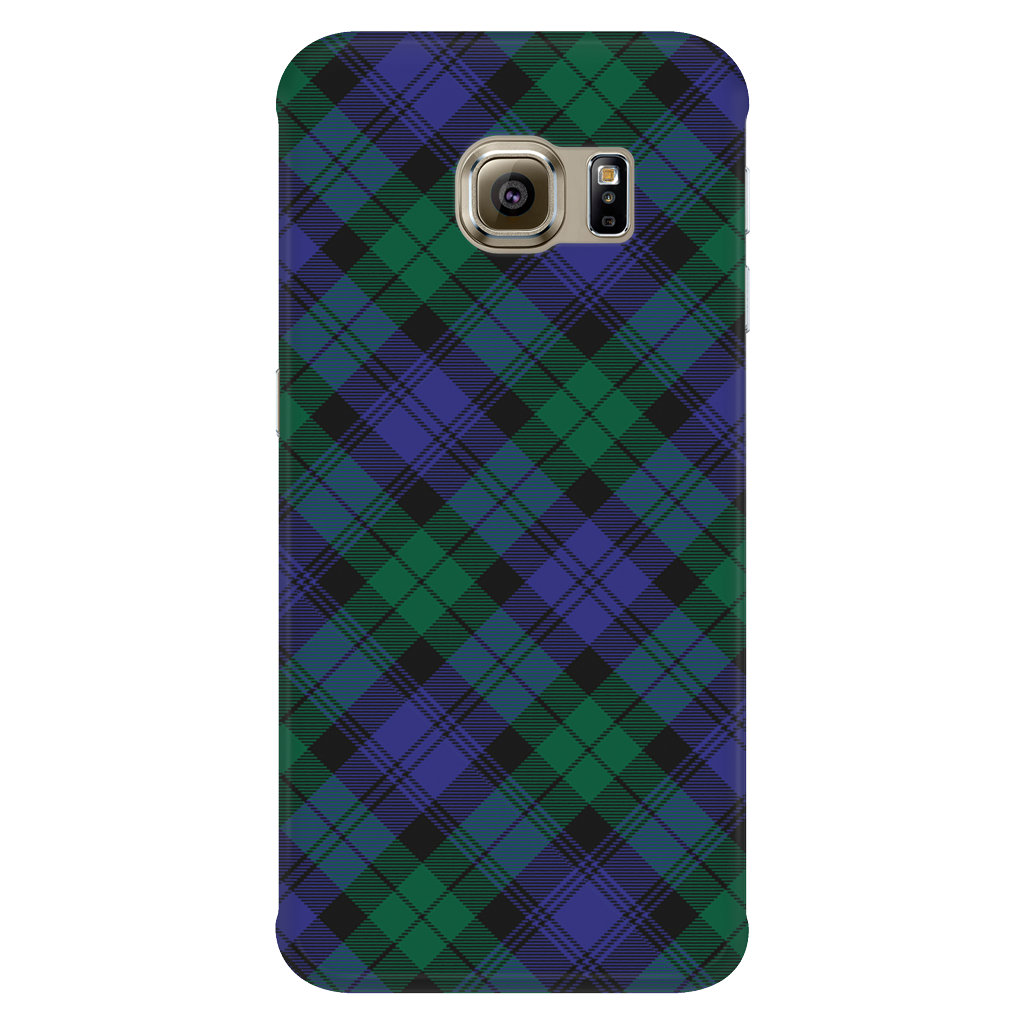 Blackwatch Modern Christmas Scottish Plaid Tartan Phone Case - shirtskishirt
