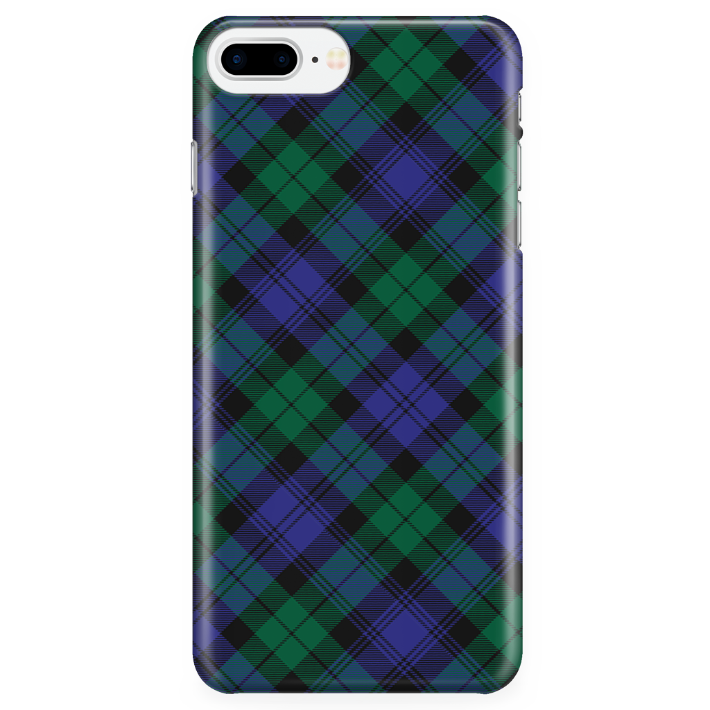 Blackwatch Modern Christmas Scottish Plaid Tartan Phone Case - shirtskishirt