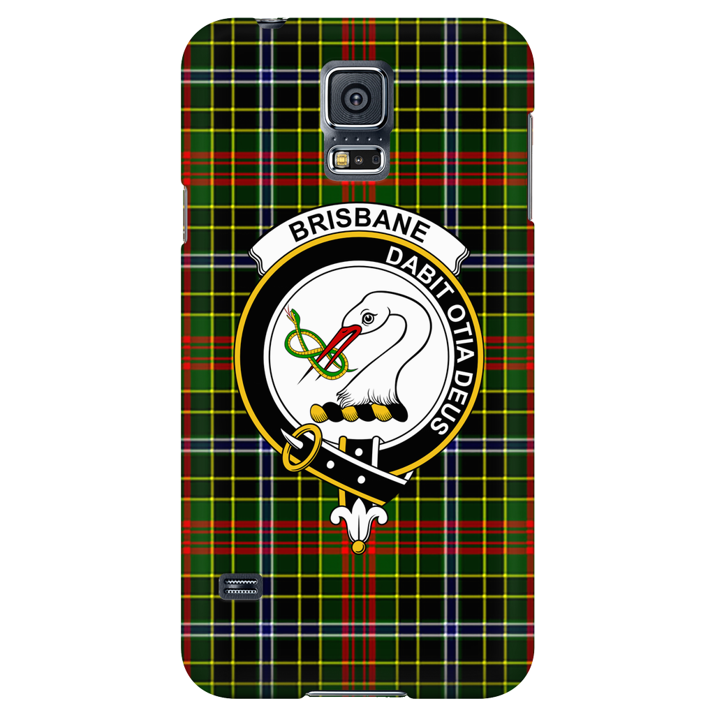 Brisbane Scottish Clan Tartan Phone Case - shirtskishirt