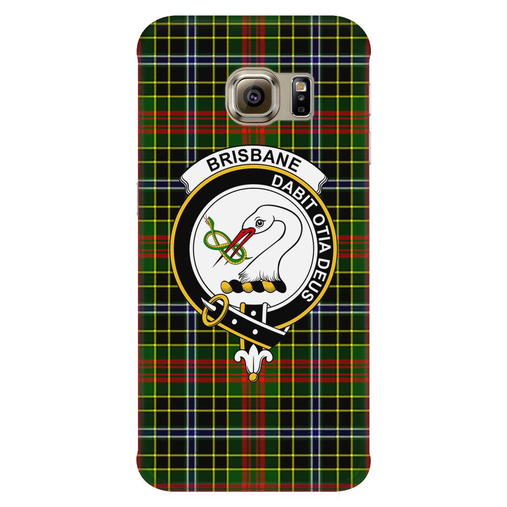 Brisbane Scottish Clan Tartan Phone Case - shirtskishirt