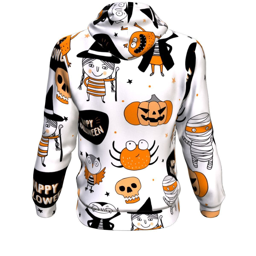 Halloween Night Party Hoodie Hoodie Over Print - shirtskishirt