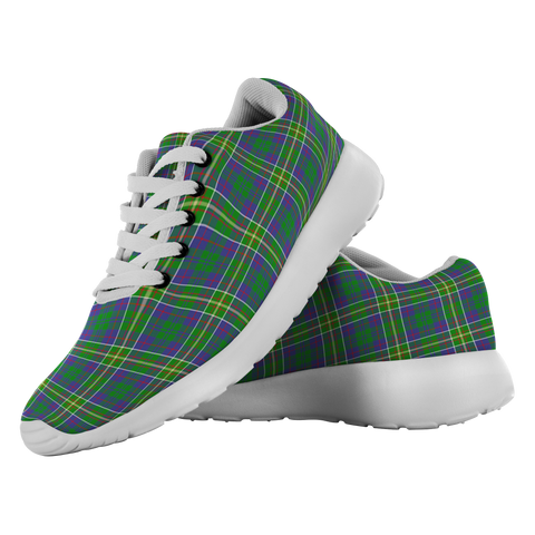 Image of Tartan Sneakers - Hunter Of Peebleshire Scotland - Unisex Tartan Running Shoes - Sneakers Men & Women Tartan Shoes