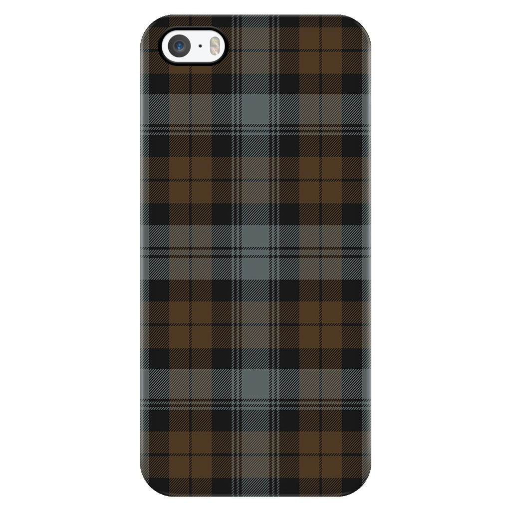 Blackwatch Weathered Scottish Plaid Tartan Phone Case - shirtskishirt