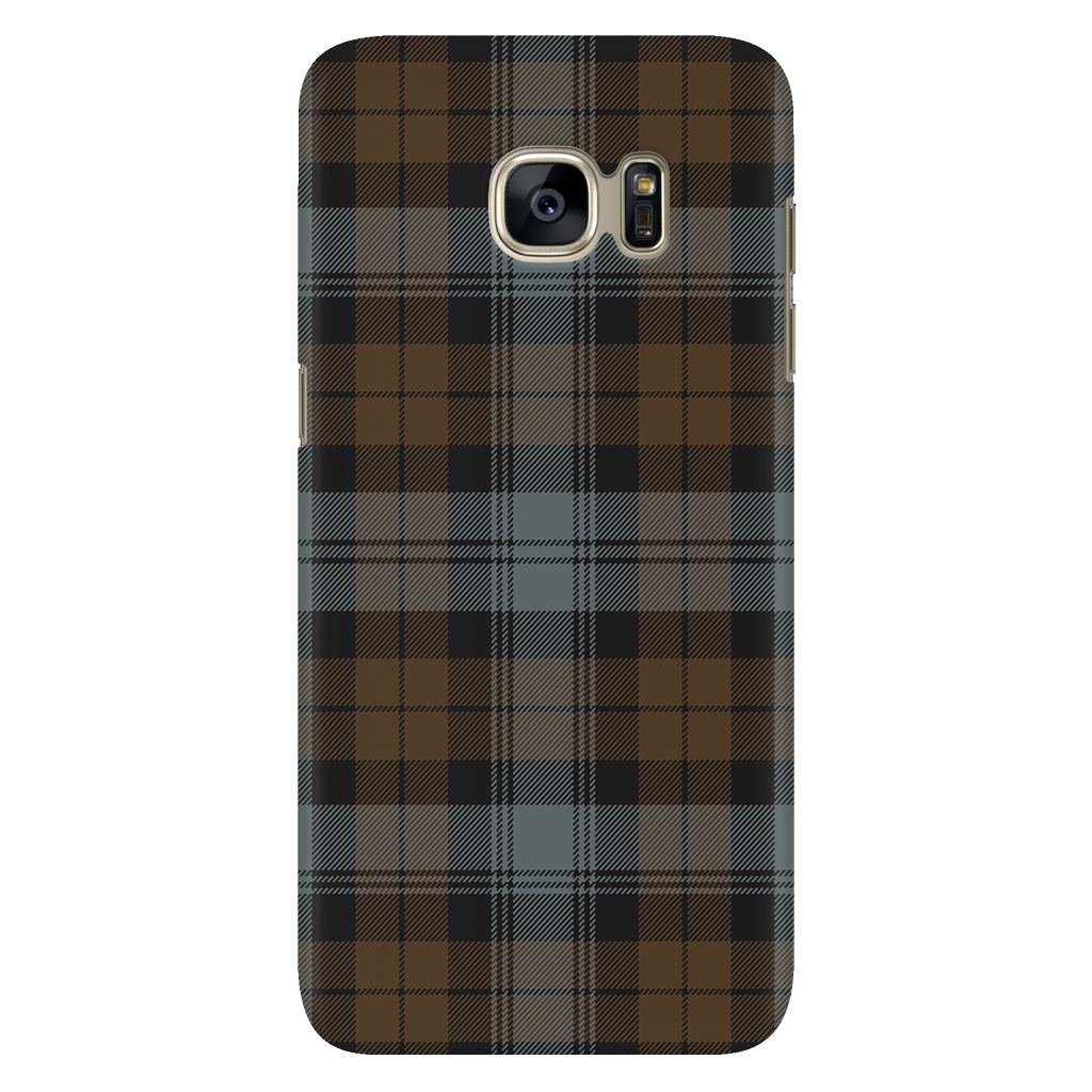 Blackwatch Weathered Scottish Plaid Tartan Phone Case - shirtskishirt