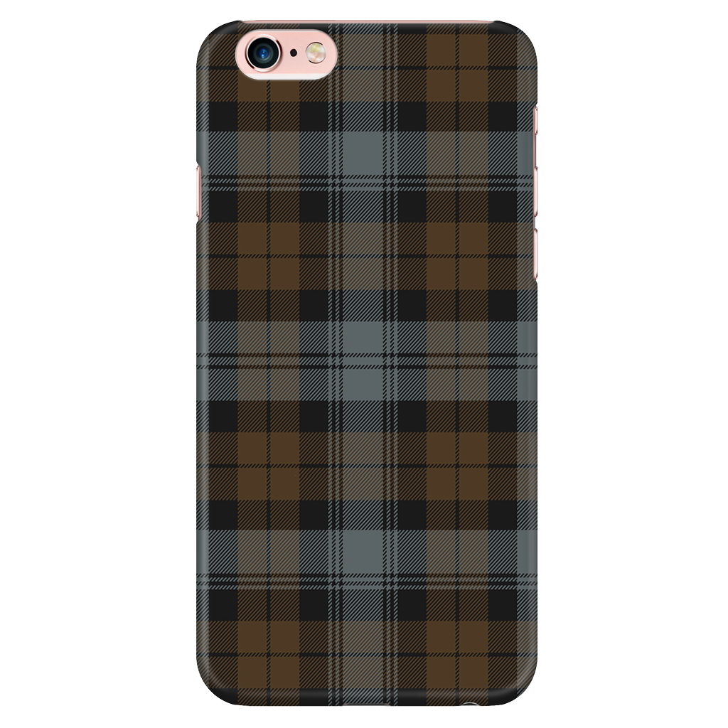 Blackwatch Weathered Scottish Plaid Tartan Phone Case - shirtskishirt