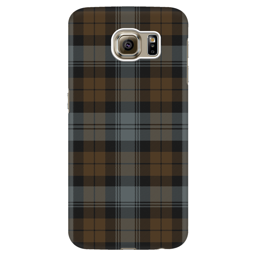 Blackwatch Weathered Scottish Plaid Tartan Phone Case - shirtskishirt