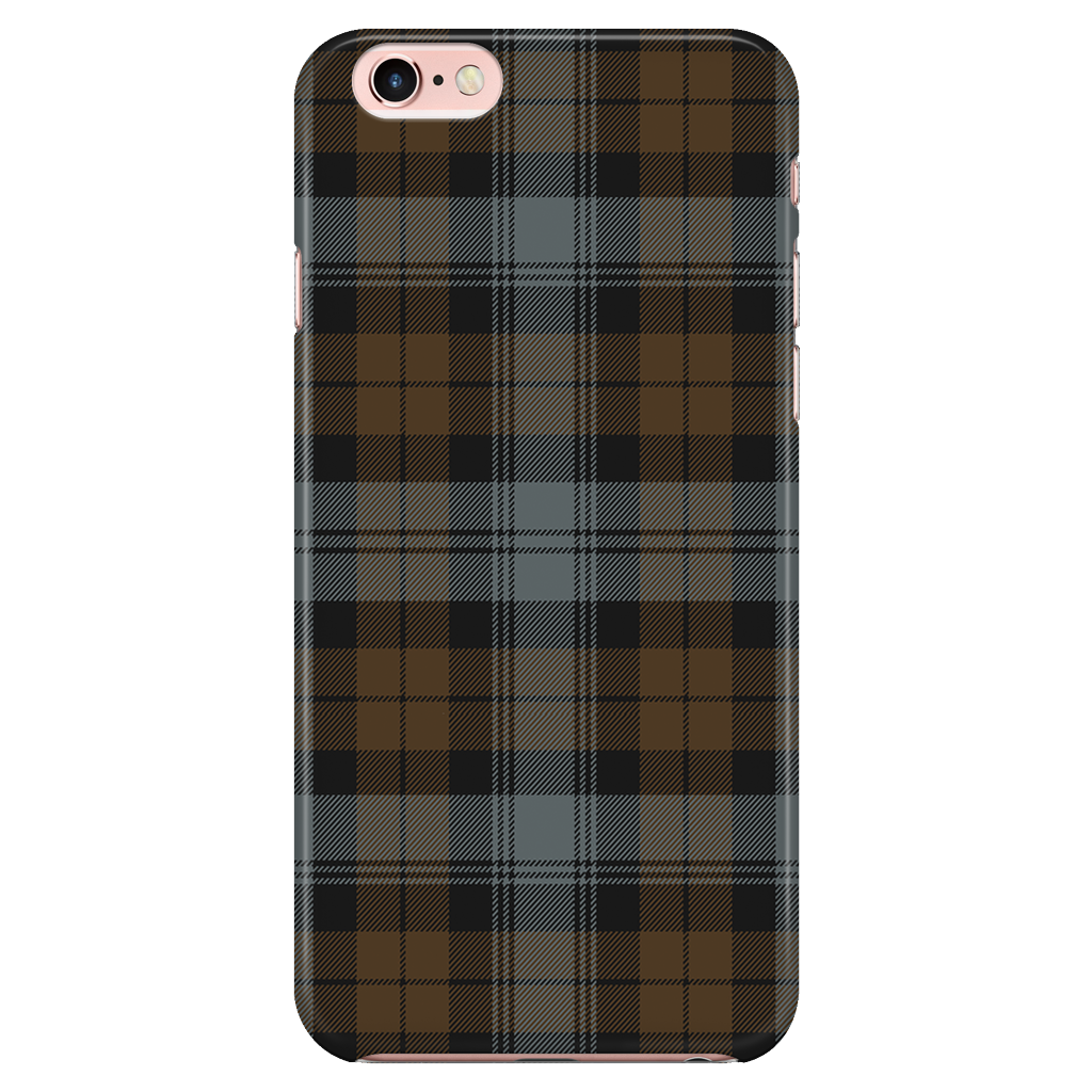 Blackwatch Weathered Scottish Plaid Tartan Phone Case - shirtskishirt