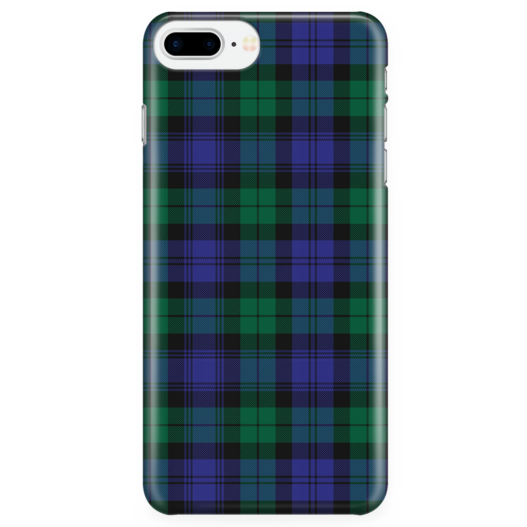 Blackwatch Modern Scottish Plaid Tartan Phone Case - shirtskishirt
