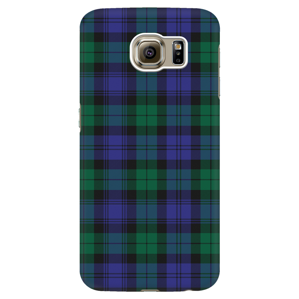 Blackwatch Modern Scottish Plaid Tartan Phone Case - shirtskishirt