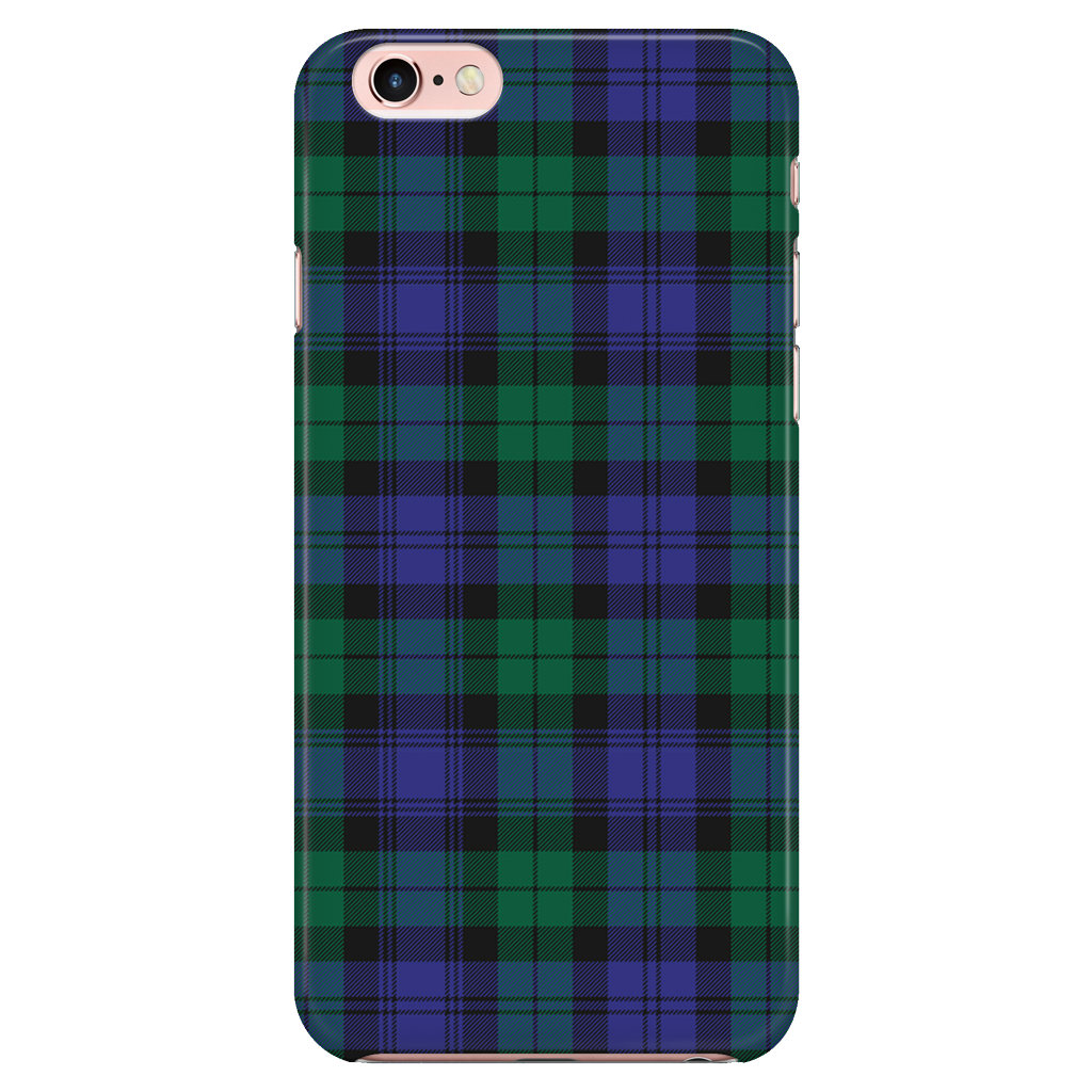 Blackwatch Modern Scottish Plaid Tartan Phone Case - shirtskishirt