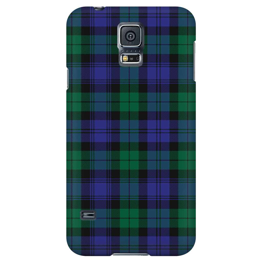 Blackwatch Modern Scottish Plaid Tartan Phone Case - shirtskishirt