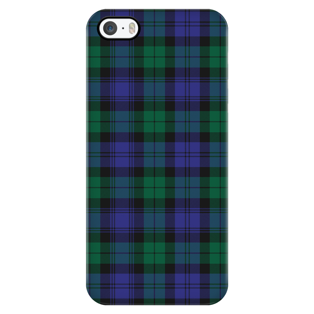 Blackwatch Modern Scottish Plaid Tartan Phone Case - shirtskishirt