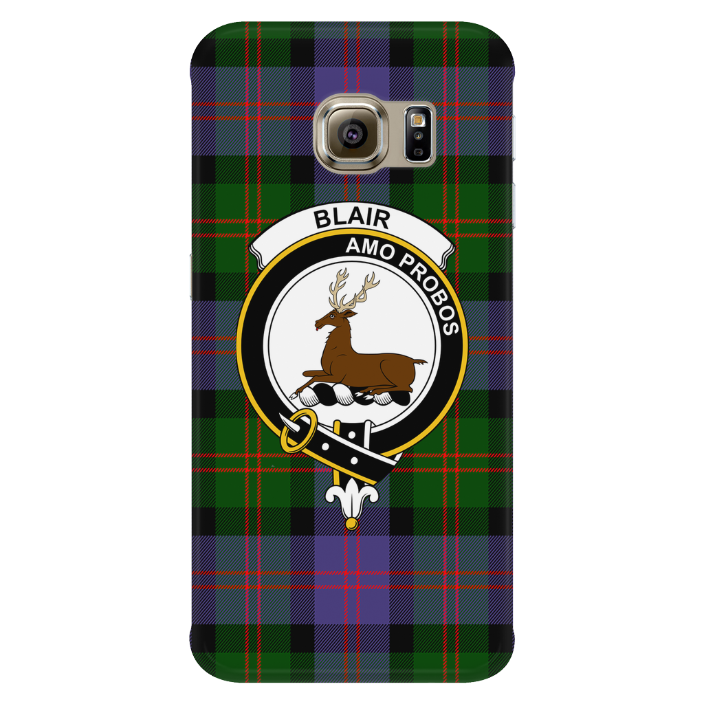 Blair Modern Scottish Clan Tartan Phone Case - shirtskishirt