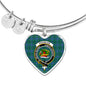 Douglas Ancient Shine On Bangle Heart