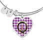Dunlop Dress Shine On Bangle Heart