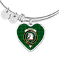 Dunbar Hunting Shine On Bangle Heart