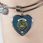 Douglas Modern Shine On Bangle Heart