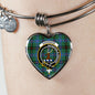 Davidson Shine On Bangle Heart