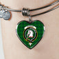 Dunbar Hunting Shine On Bangle Heart