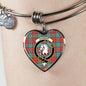 Dunbar Ancient Shine On Bangle Heart