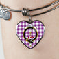 Dunlop Dress Shine On Bangle Heart