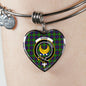 Durie Shine On Bangle Heart