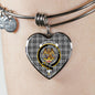 Drummond Grey Shine On Bangle Heart