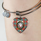 Dunbar Ancient Shine On Bangle Heart
