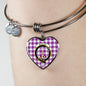 Dunlop Dress Shine On Bangle Heart