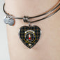 Dennistoun Shine On Bangle Heart