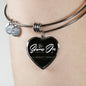 Shine On Bangle Heart