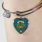 Douglas Ancient Shine On Bangle Heart