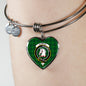 Dunbar Hunting Shine On Bangle Heart