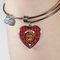 Drummond Modern Shine On Bangle Heart