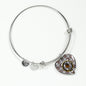 Borthwick Scottish Clan Tartan Bangle Heart Shine On Bangle Heart