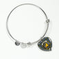 Campbell Faded Scottish Clan Tartan Bracelet Bangle Heart Jewelry Shine On Bangle Heart