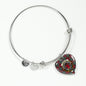 Crawford Modern Scottish Clan Tartan Bracelet Bangle Heart Jewelry Shine On Bangle Heart