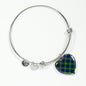 Alexander Scottish Clan Bangle Heart Shine On Bangle Heart