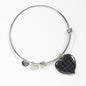Clergy Green Scottish Clan Tartan Bracelet Bangle Heart Jewelry Shine On Bangle Heart