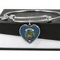 Douglas Modern Shine On Bangle Heart