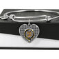 Drummond Grey Shine On Bangle Heart