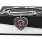 Dalmahoy Shine On Bangle Heart
