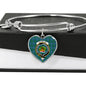 Douglas Ancient Shine On Bangle Heart