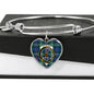 Davidson Of Tulloch Shine On Bangle Heart