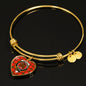 Darroch Shine On Bangle Heart