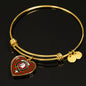Dunbar Shine On Bangle Heart