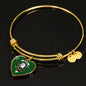 Dunbar Hunting Shine On Bangle Heart