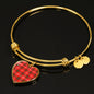 Duke Of Rothesay Shine On Bangle Heart