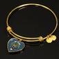 Douglas Modern Shine On Bangle Heart